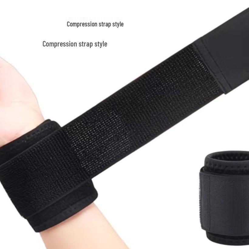 Professional Wrist Support - Compression Strap for Strain and Sprain Relief in Sports Fitness