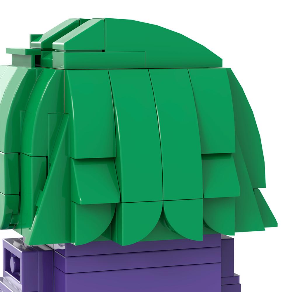 MOOXI Filmreihe 161 Teile MOC Steine Figuren BrickHeadsed Bausteine Kinder Lernspielzeug Für Kinder Geburtstagsgeschenk MOC7178