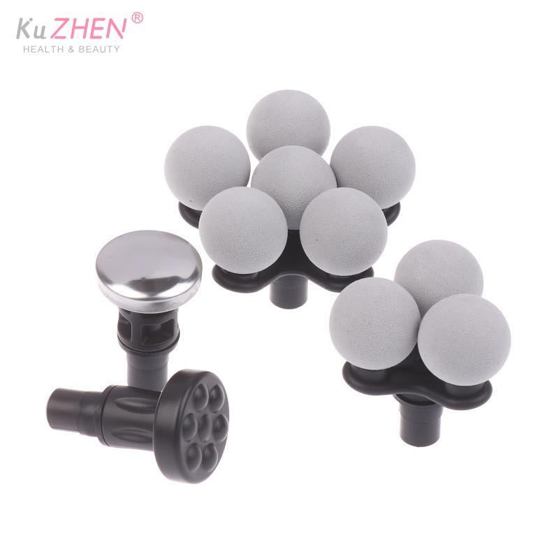 Muscle Massager Heads Replacement Fascia Attachments Set Deep Tissue Massage Parts for  Post Exercise Home Workout