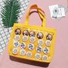 New Japanese canvas single-sided pain bag baby bag shoulder portable armpit bag bar pain doll animation two-dimensional bag