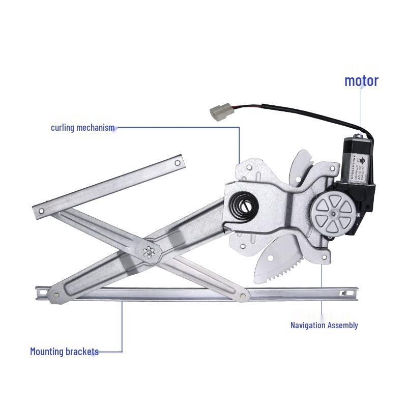 

Совместим с Wuling Hongguang Механизм стеклоподъемника, Кронштейн и мотор модели S. 09-15 Hongguang Left Rear Regulator Assembly