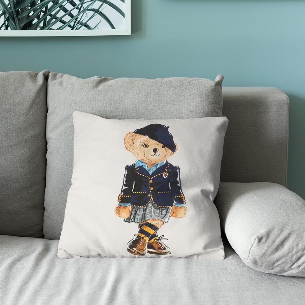 Cool PPolo BBearS Pillow Case Pillow Case Soft Cushion Cases for Farmhouse Sofa Decor Home Decorations and Protector