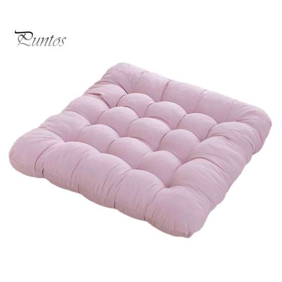Hip And Lumbar Support Pillow Office Chair Cushion, Breathable Seat Pad, 40x40cm Soft Cushion for Home Stuffed Floor Reading Nook Polyester