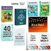 Adult Scratch-off Adventure Dating Card Game: 40 Interactive Board Game Cards for Couples Party