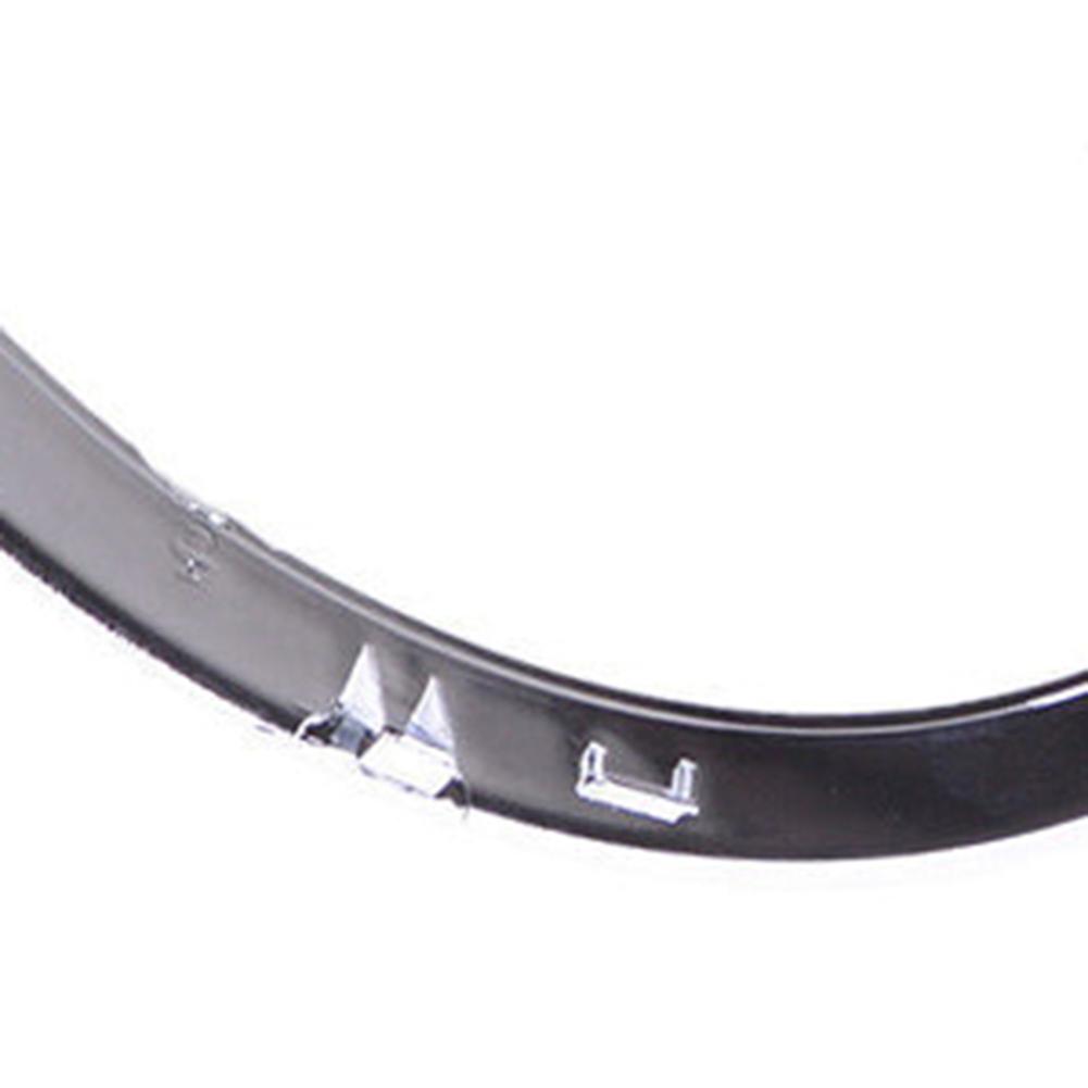 Replacement Parts Headlight Bezel Direct Replacement Plastic Material Easy Installation Car Exterior Trim Upgrade