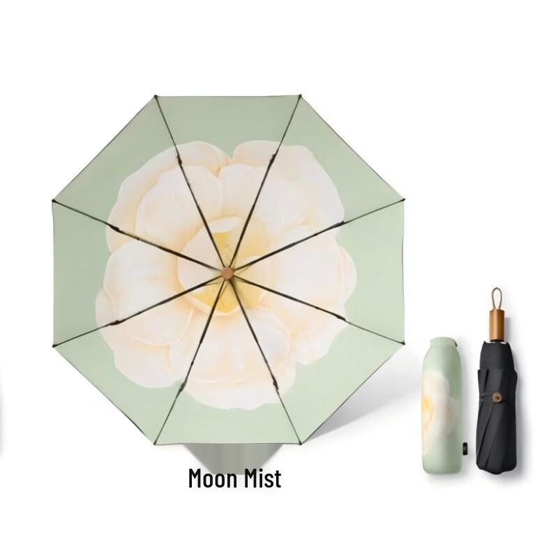 Beneunder UV Protection Three-Fold Sun/Rain Umbrella