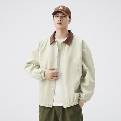 American Retro Tooling Jacket Jacket Men's Spring and Autumn Outdoor Jacket Windproof Casual Top