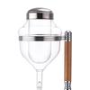 Glasses Sake Set for Barware Warmer or Cold Wine Argent