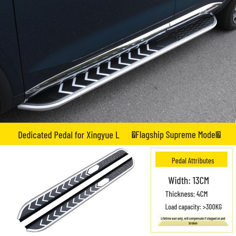 Geely Xingyue L/Boyue L Thor HiX Hybrid Side Step Pedal Modification