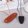 Anti-Lost Pu Leather Magnetic Hat Clip Sunglasses Storage Neck Hanging Lanyard Glasses Clip Organizer Gadget Hat Holder Girl