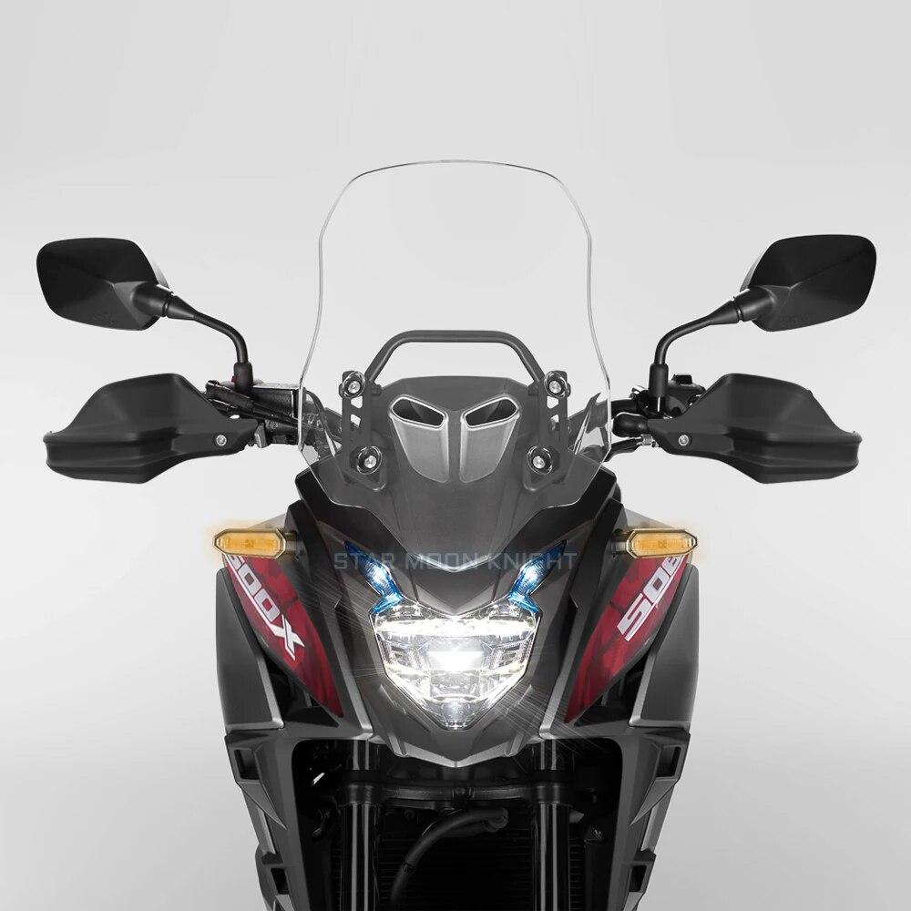 CB 500 X 2013 - Motorcycle Handguard Hand Protection Wind Shield Hand Guards Cover For Honda CB500X CB500F CB400X CB400F CB650F