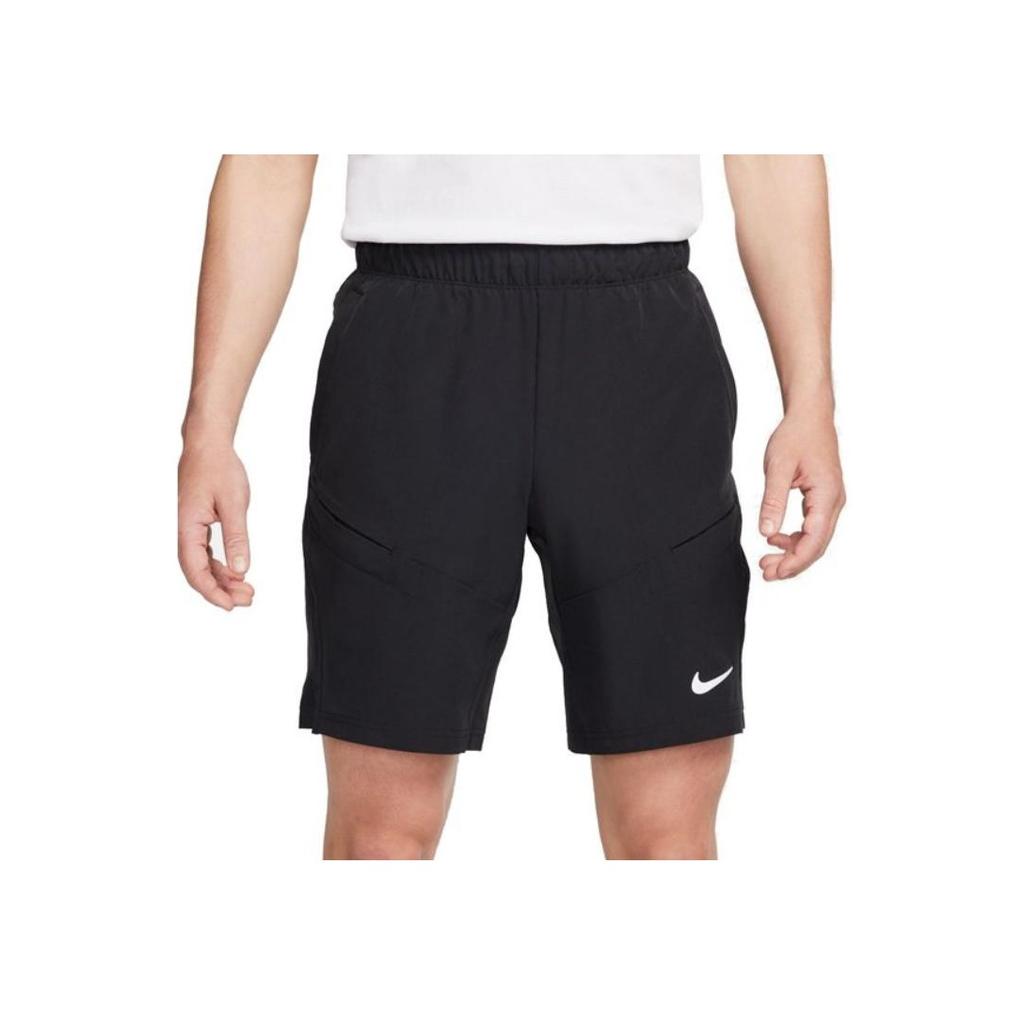 Nike Dri-FIT Solid Color Sports Drawstring Shorts Men Bottoms Black FD5337-010