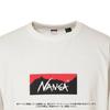 NANGA ECO HYBRID BOX LOGO L/S TEE