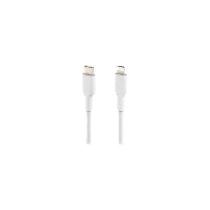 BELKIN - Cable - PVC C-LTG 1M, WHT - PVC C-LTG 1M,