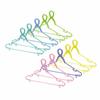 Industries New Catch Hanger Laundry Hangers (Set of 10) Colorful Hangers, No Fly-Away, Made In Japan (Non-Slip, Hooks, Clips)