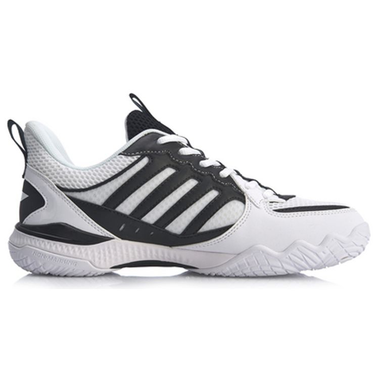 Li Ning Battle Axe 2 Lite Synthetic Leather Fabric Training Non-Slip Wear-Resistant Shock Absorption Support Low-Top Badminton Shoes AYTQ019-1