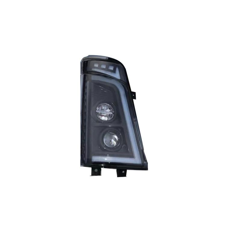 

Compatible Front LED Headlights for Haowo Light Truck 18 Model Hanjiang Tongsai G5X - Transparent Original Style Standard