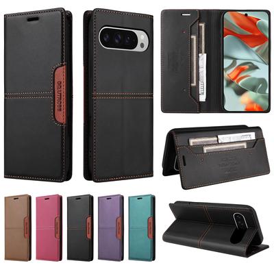 Magnetické vyklápěcí kožené pouzdro pro Google Pixel 10 9 Pro XL 8A 8 Pixel 7A 7 Pro Pixel 9A Peněženka Držák karet Telefonní taška Knižní obal
