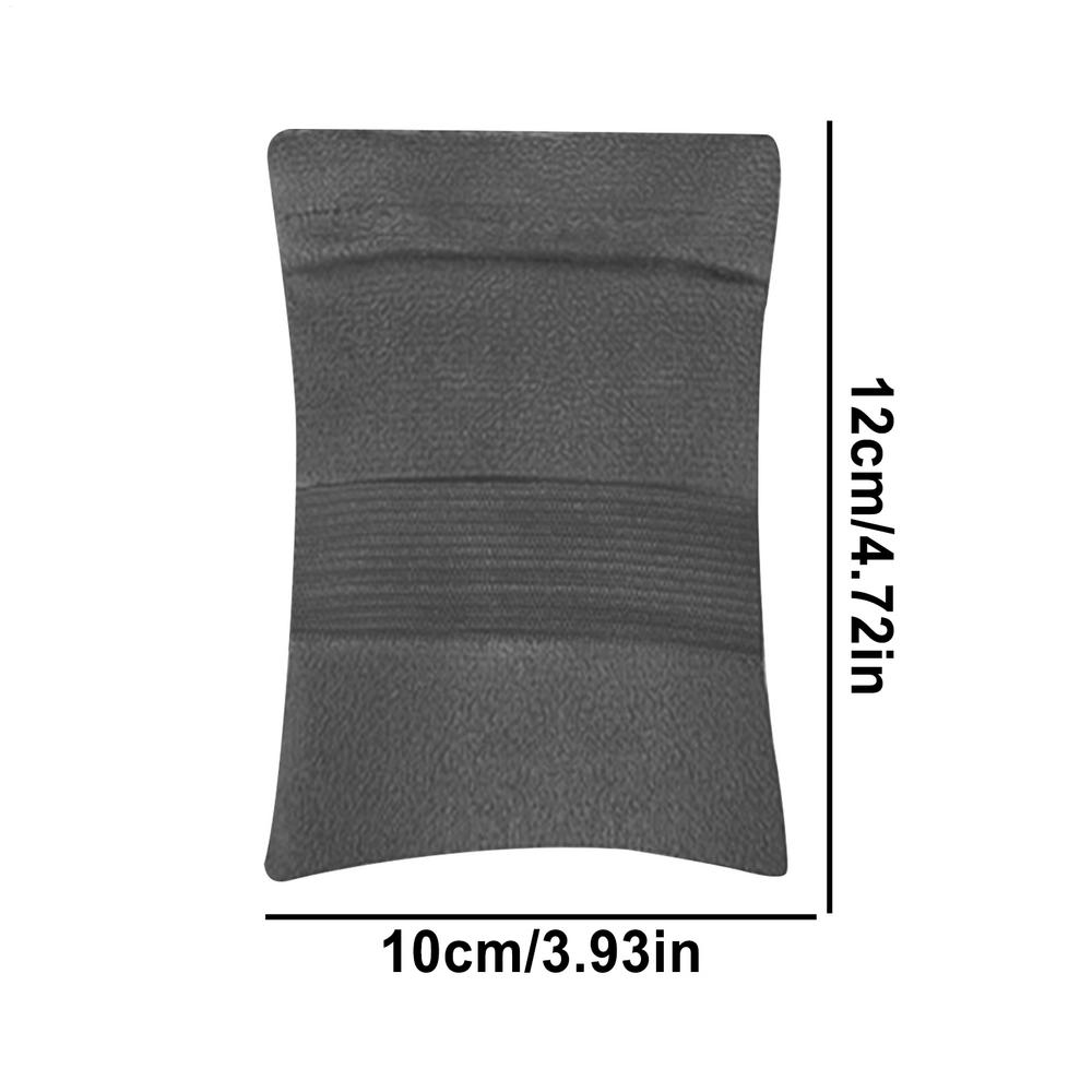 

Sand Mitt For Beach Waterless Cleaner For Feet 2 Pieces Portable Sand Removal Mitt Cleaning Tool For Vacation Family Outing серый