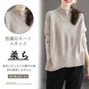 Z8two High Long Pullover Check Loose Perfect for or Winter Women's Sweater, Neck, Sleeve, Mid-Length, Top, Pattern, Fit, Stylish, Cute, Commuting,
