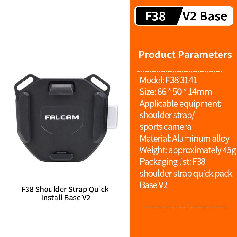 

Falcam F38 V2 Universal Shoulder Strap Quick Release Plate Arca Swiss For DSLR Camera Tripod Slider Mount Adapter Camera Clamp Strap V2