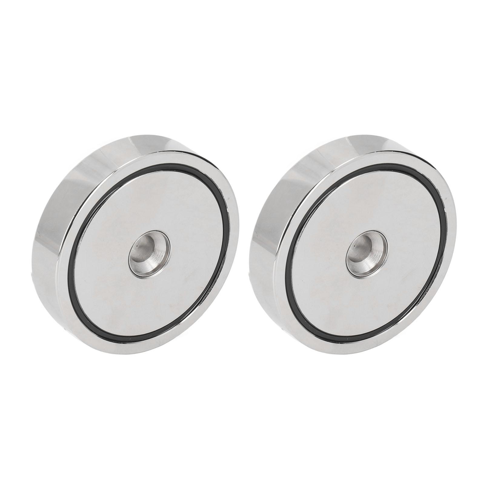 

2 шт. магнит с потайным отверстием, тяговое усилие 280 кг, неодимовый редкоземельный дисковый магнит