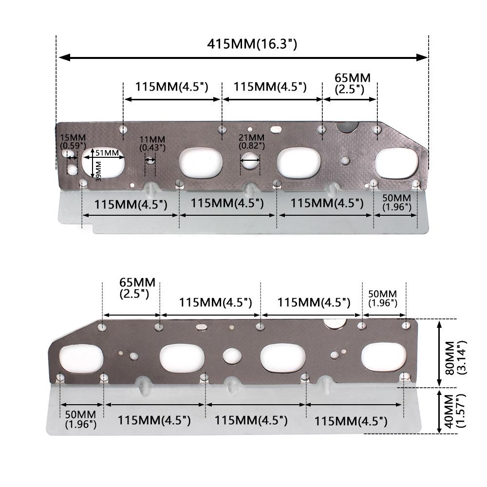 Dodge Engine Head Gasket Screw & Washer Set