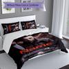 3pcs Custom Name Michael Myers Set,Includes 1 Duvet Cover and 2 Pillowcases,All-season Bedroom Decor