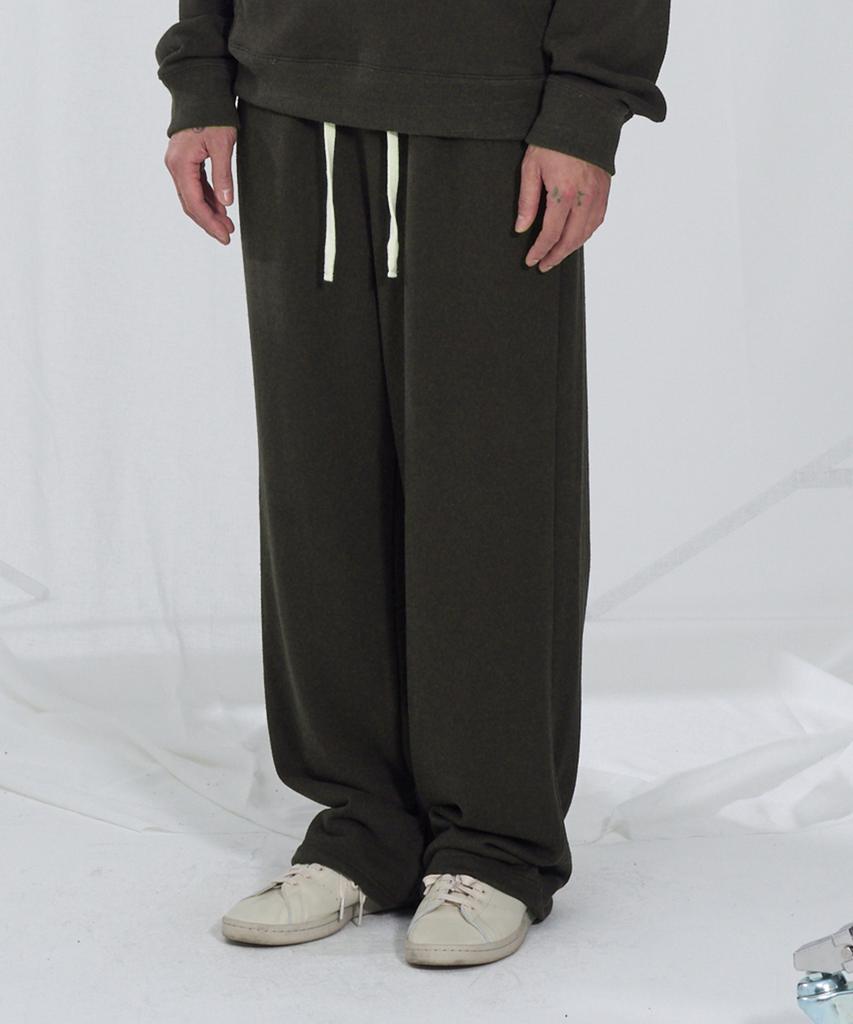 SLOWACID Essential Vintage Boucle Sweatpants [Khaki]