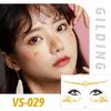 Trendy European Music Festival Waterproof Face Tattoos & Freckle Stickers