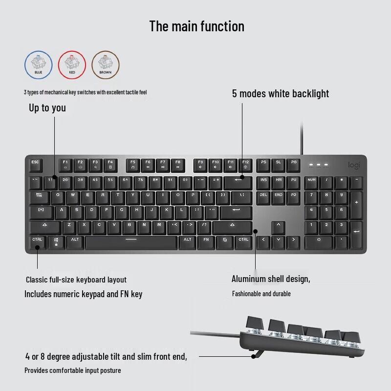 Logitech K845 Mechanical Keyboard