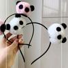 Animal Doll Plush Hair Band Chinese Style Hair hoop Sweet Panda Headband  Streetwear