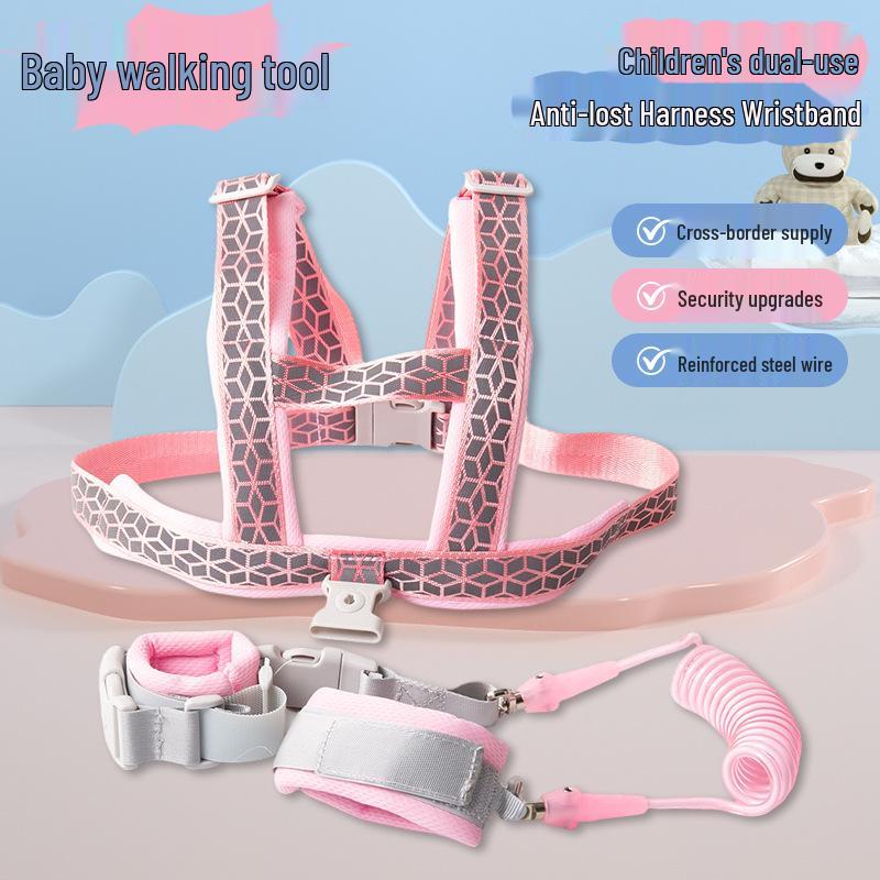 Children s Anti-Lost Wristband & Vest Combo