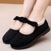Winter thickened and velvet casual women's cotton shoes, old north cloth shoes, new external wear feeling ugly and cute Mao Mao Doudou shoes