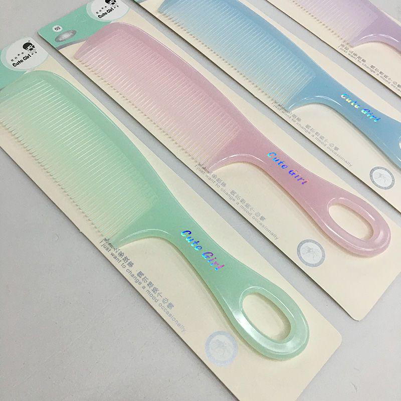 

Красочная прозрачная расческа-желе для парикмахерских FG88-1 Hairdressing Comb