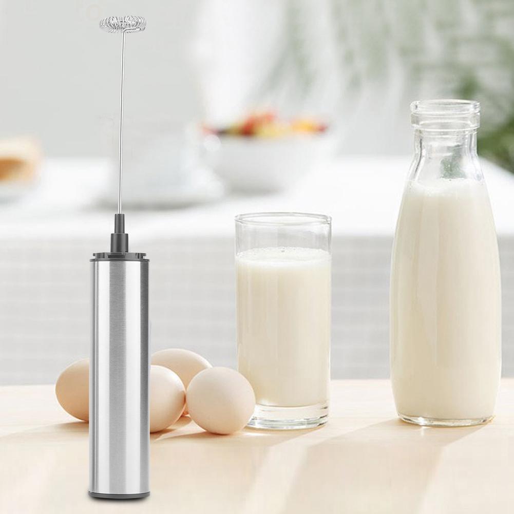 Household Electric Stainless Steel Rechargeable Milk Frother Kitchen Mixer Blender Kitchen Utensils
