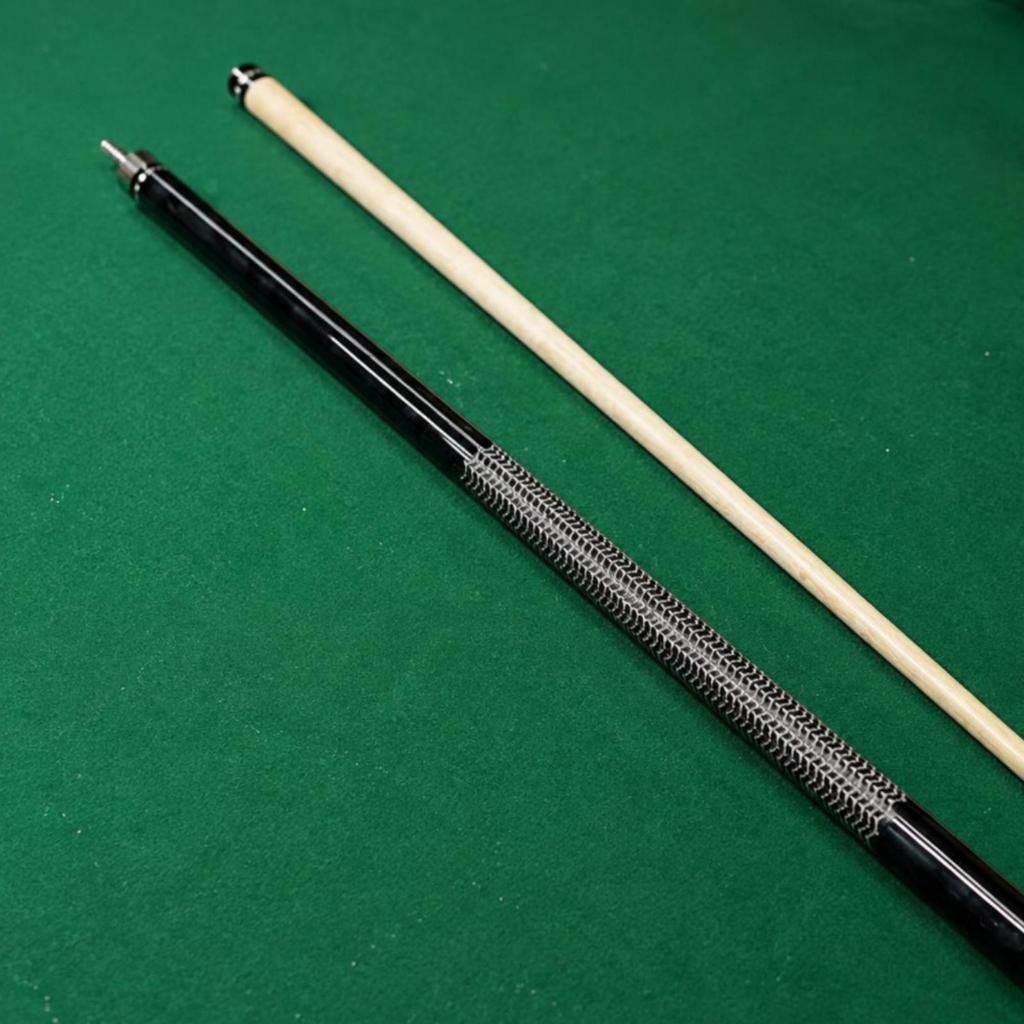 Billiards Cue Wood Shaft Pool Stick Balanced Taper Home Training Gear for