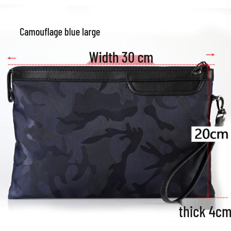 Men s Casual Wrist Clutch Bag Large