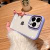 Suitable for iPhone 14 Phone Case Silicone 16 Pro Transparent PC Shell Apple 15 Pro Max Protective Cover Wholesale