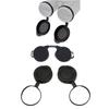 1Set Telescope Eyepiece Dust Caps Silicone Protecting Cover Fit 42-45mm Inner Diameter or 52-55MM Objective Lenses