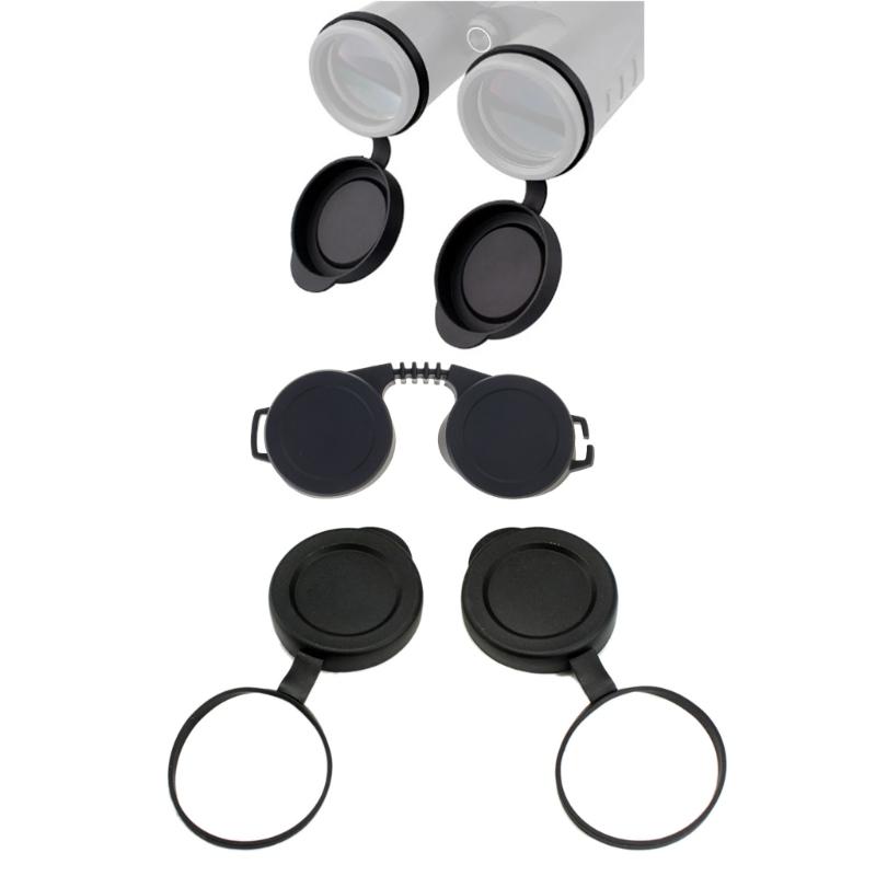 1Set Telescope Eyepiece Dust Caps Silicone Protecting Cover Fit 42-45mm Inner Diameter or 52-55MM Objective Lenses