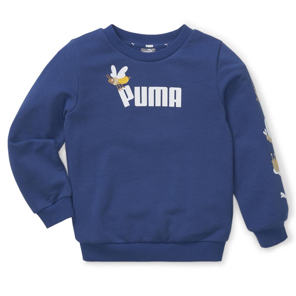 Puma SMALL WORLD CREW TR children's sweatshirt blue 67013116 size 140