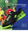Xisailong Kids' Soccer Shoes, Velcro, TF Studs, for Primary & Middle School Students