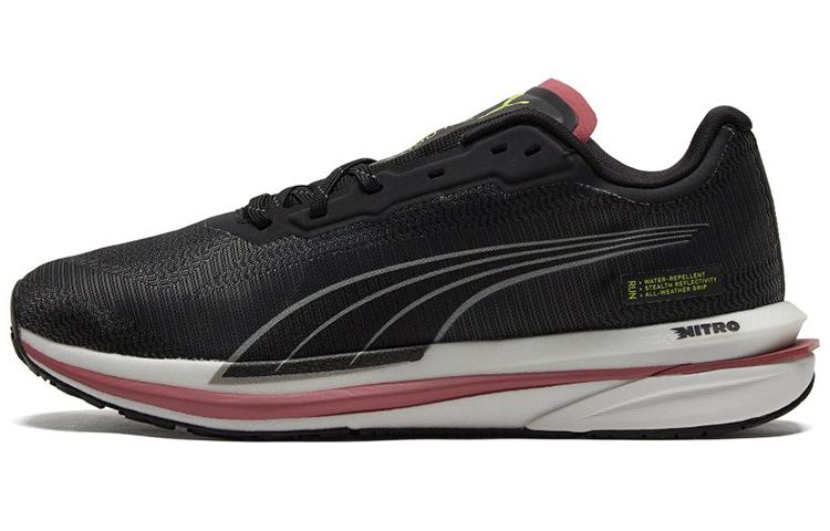 PUMA Velocity Nitro Black White Pink Women s 195296-01 36