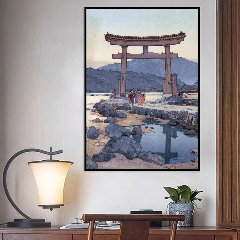 Japanese Ukiyoe Traditional Character Landscape Vintage Canvas Poster Wall Art Painting Prints Home Room Decoration Murals Gifts