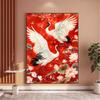 5d DIY Diamond Painting Cross Stitch Xianhe Lotus Diamond Embroidery Mosaic Animal Full Round Drill Home Decor Crafts