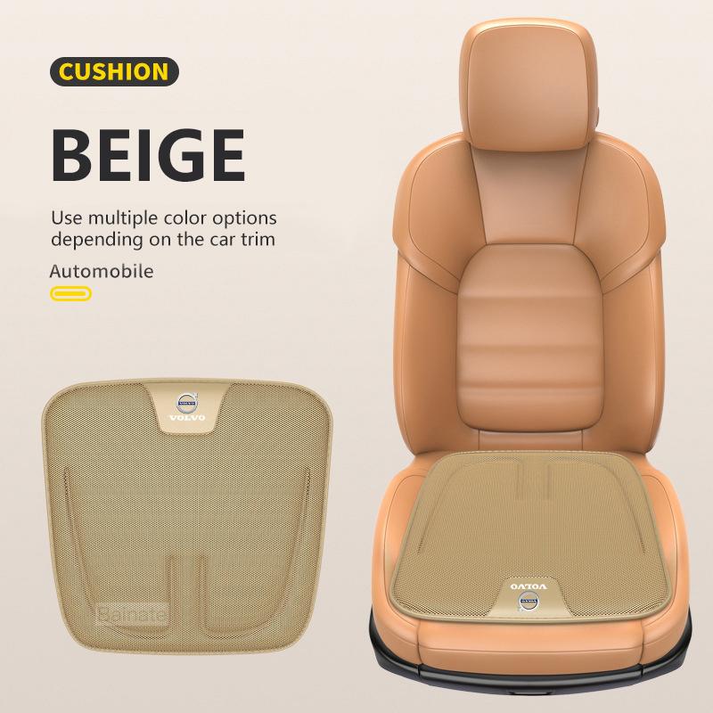 NOUVEAU Coussin de Siège Auto Antidérapant Respirant Volvo XC40 XC60 XC90 S60 S90 V40 V60 V90 EX90 EX40 Housse de Protection pour Coussin de Siège Auto