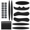 Bike Helmet Pads Padding Universal Bicycle Replacement Sponge Pads Padding Cushions Mats for Bike Cycling Motorcycle Helmet
