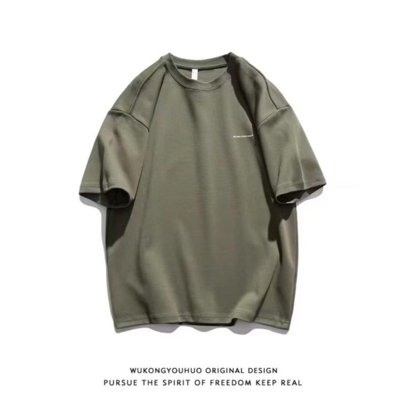 

Легкий мягкий спортивный повседневный универсальный эластичный облегающий не мнущийся свободный мужской модный топ с коротким рукавом удобная футболка 7XL