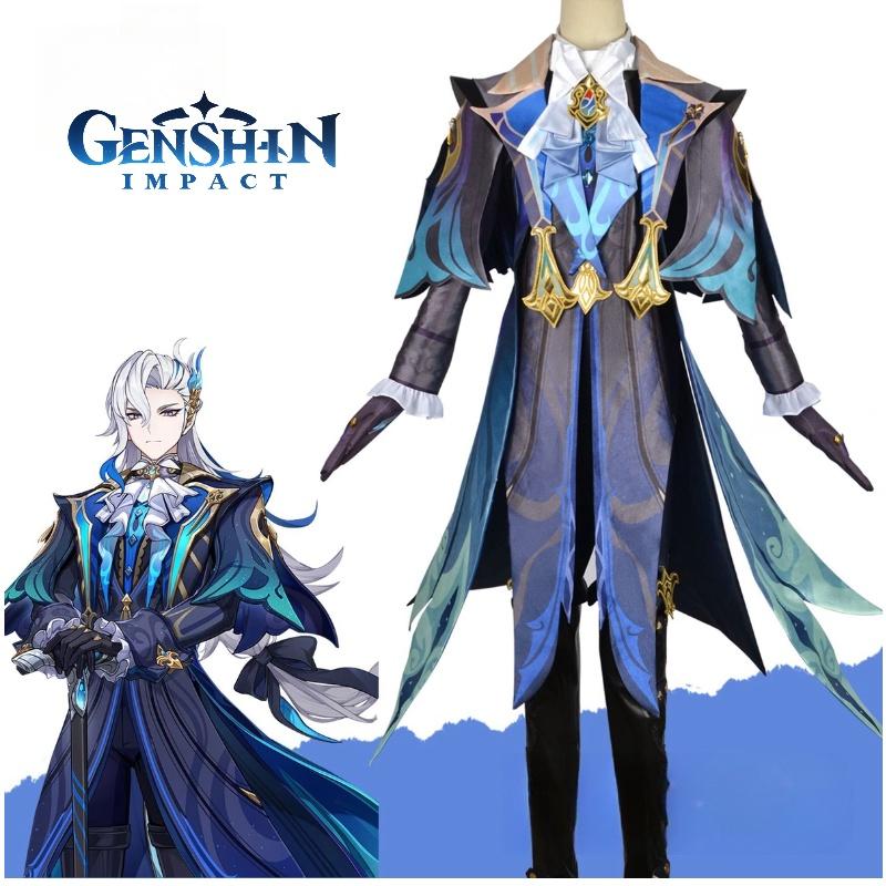 Original Resplendent Cosplay Costume For Genshin Impact's Maple Dan New Character